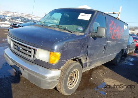 2006 Ford E-150 Commercial/Recreational from USA, damaged, VIN 1FTRE14W46HB02232
